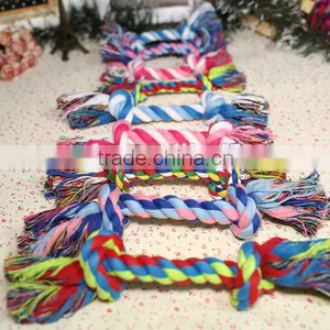 Dog Rope Toy Knots Rope Dog Toy Puppy Pet Chew Durable Toys thumbnail-2