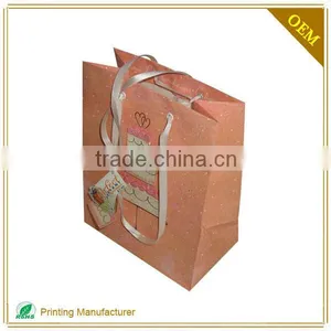 Cheap Personalized Eco Friendly Fancy Recycle Paper Christmas Gift Bag thumbnail-3
