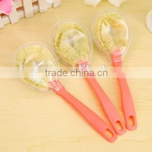 Hot Selling Natural Fibre Kitchen Utensil Cleaning Brush/non-stick Pot Dish Bowl Brush thumbnail-1