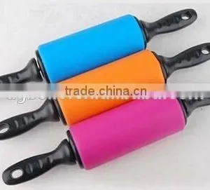 Food Grade LFGB Approved Silicone Rolling Pin thumbnail-1