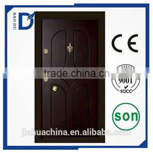 Turkish Armored Doors Carved Wooden Design Exterior Used Commerical Door in 2016 thumbnail-5