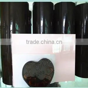 Plastic Roll Black PVC Rigid Thermoformed for Containers thumbnail-1
