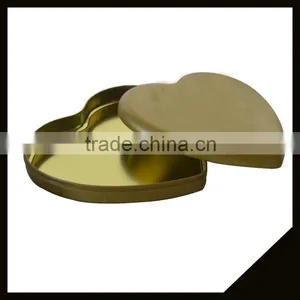 Latest Design Heart-shaped Candy Metal Tin Can Small Tin Box thumbnail-2