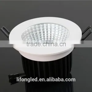High CRI Recessed Round 12W LED COB Downlight With ce Rohs thumbnail-3