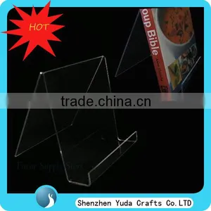 Factory Sell Acrylic Book Stands, Clear Cookbook Display Stand, Buy Acrylic Holder for Book thumbnail-1