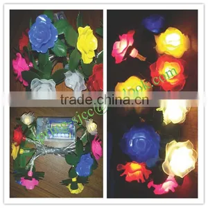 Indoor and Outdoor LED Rose Light String for Christmas Festival Party or Holiday Point Party Light thumbnail-6
