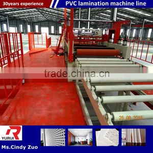 Pvc Gypsum Ceiling Board Making Machine/pvc Gypsum Board Ceiling Decoration Machine thumbnail-3