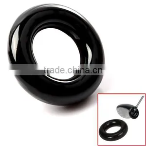 Black Round Weight Power Swing Ring for Golf Clubs Warm up Training Aid thumbnail-1