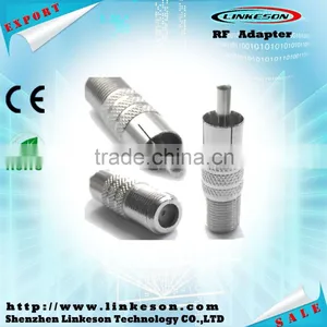 (Top Sale) F Female TV Coax Jack to RCA Male Headphone Jack thumbnail-5