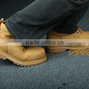 Guangzhou Welding Safety Boots With Steel Toe Cap and Steel Mid Sole Safety Shoe Code Lace up Rubber Safety Boots SA-3206 thumbnail-5