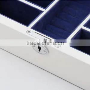 Luxury White Wooden Jewelry Box Wholesale thumbnail-3
