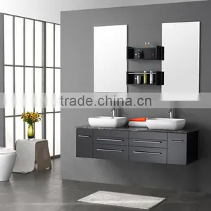 Modular Melamine Wall Mounted Bathroom Mirror Cabinet India thumbnail-5