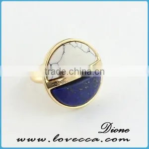 2016 New Arrival Women Creative Jewelry Gold/Silver Alloy Cute Fashion Finger Ring thumbnail-1