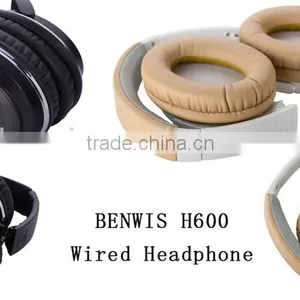 Good Quality Wired Headphone Computer Accessories Stereo Computer Headphone BENWIS H600 thumbnail-3