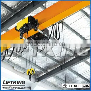 Single Beam Low Headroom Wire Rope Hoist thumbnail-1