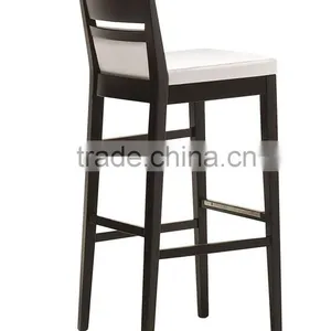 Hot Sale Factory Price Wooden Bar Stool High Chair Used for Bar/pub thumbnail-1