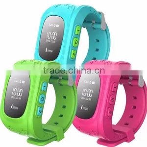 Excelvan Q50 Kids Smart Watch GPS LBS Double Location Safe Children Watch Activity Tracker SOS Call for Android & Ios thumbnail-1
