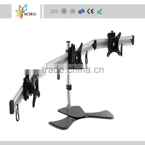 Monitor Riser Stand Wall Mount Pipe Clamp Monitor Mount thumbnail-1