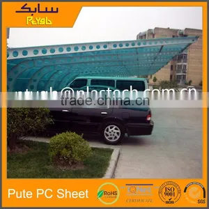 Twin Wall Polycarbonate Sheets Canopy Awning Car Parking Shade Thin Client Price thumbnail-1