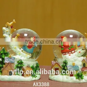 Plastic Snow Globe Home Decor Promotion Gifts Polyresin Craft Snow Globe,oem Craft thumbnail-1