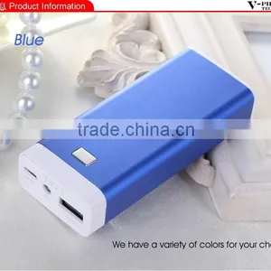 Metal Power Bank 5200mah,portable Power Bank With Flashlight,power Bank Charger thumbnail-3
