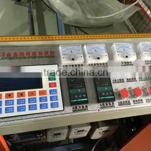 High Speed 2 Lines Supermarket Plastic Bag Making Machine for 500pcs/min thumbnail-3