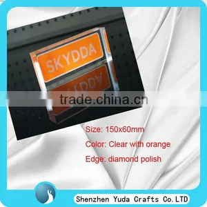 Acrylic Brand Block Plexiglass Logo Blocks Acryl Logo Black thumbnail-1