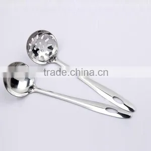 2016 HighQuality Korean Kitchenware Stainless Steelkitchen Tools/Hot Pot Spoon/strainer Customizable LOGO 1PCS S41 thumbnail-2