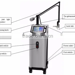 10600nm Laser Skin Resurfacing Medical Beauty Equipment Spot Scar Vascular Treatment Pigment Removal RF Tube Fractional CO2 Laser Ultra Pulse Lips Hair Removal thumbnail-3