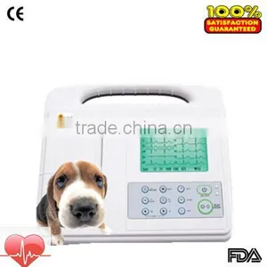 CE &ISO Approved 1-channel Vet Electrocardiograph Veterinary ECG EKG Machine thumbnail-1