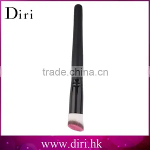 Professional Wood Angled Flat Top Foundation Blush Brush Liquid Cosmetic Makeup Brush thumbnail-2