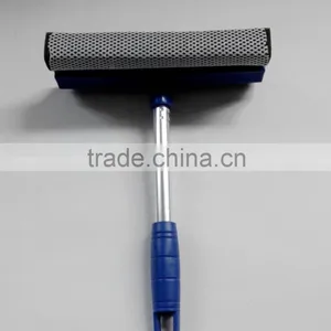 Sponge and Rubber Double Sided Window Wiper Stainless Steel Handle 30cm thumbnail-1