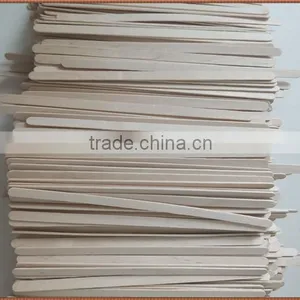 Disposable Wooden Coffee Stirrers for Hot Drinking thumbnail-3