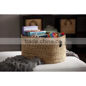 Best Quality Water-hyacinth Basket From Vietnam ( Website: July.etop) thumbnail-2
