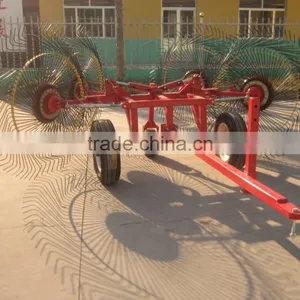 Hydraulic Traction Hay Rake With 4 Discs CE Approved thumbnail-1
