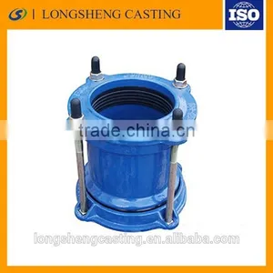 Ductile Iron Flange Pipe Fitting Cylindrical Connector DN40-DN600 thumbnail-1