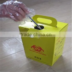 High Quality Medical Equipment Kraft Cardboard Waste Conteiner thumbnail-1