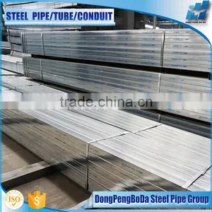 20/20mm Hollow Section Pre-Galvanized Square Steel Pipe thumbnail-1
