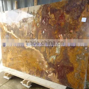 Best Quality Modern BROWN GOLDEN ONYX COUNTERTOPS thumbnail-4