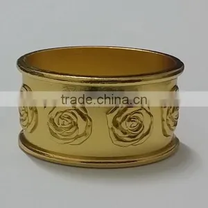 Bulk Gold Napkin Ring , Plate Napkin Rings thumbnail-1