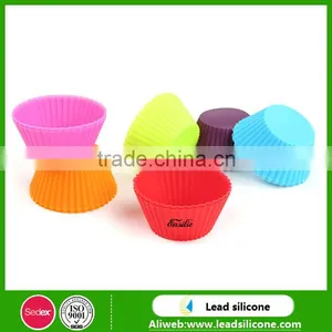 100% Food Grade Funny Silicone Muffin Cake Molds for Bake thumbnail-1