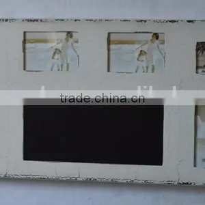 Decorative Multi Wooden Picture Photo Frame With Blackboard Decor thumbnail-3