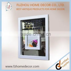 2017 New Design Wooden Printing Photo Frame With Mirror Decor for Family thumbnail-6