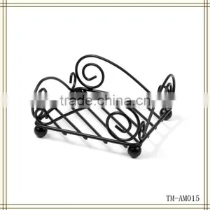 New Design Metal Scroll Flat Napkin Holder thumbnail-1