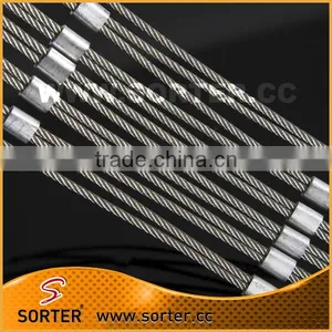 Stainless Steel 304 Rope Cable Mesh Fence thumbnail-1