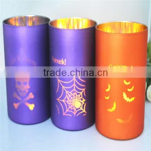 Cheap Beautiful Design Tall Glass Candlesticks Wholesale thumbnail-1