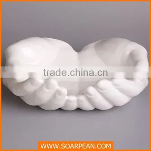 Creative Fiberglass Hand-shaped Vase for Decoration thumbnail-2