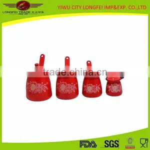 High Quality Red Enamel Coffee Warmer Can With Enamel Lid thumbnail-1