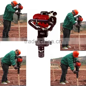 50mm 55mm 70mm Handheld Gas Powered Hammer Pile Machine Portable Gasoline Hydraulic Pile Driver thumbnail-4
