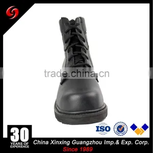 Factory Half Ankle Waterproof Grain Leather Hiking Boots, Military Boots With Factory Price thumbnail-2